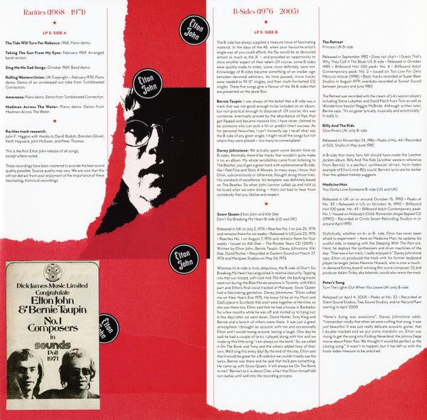 Elton John - Jewel Box (Rarities & B-Sides) (3xVINYL) | Near Mint (NM) Near Mint- (NM-)