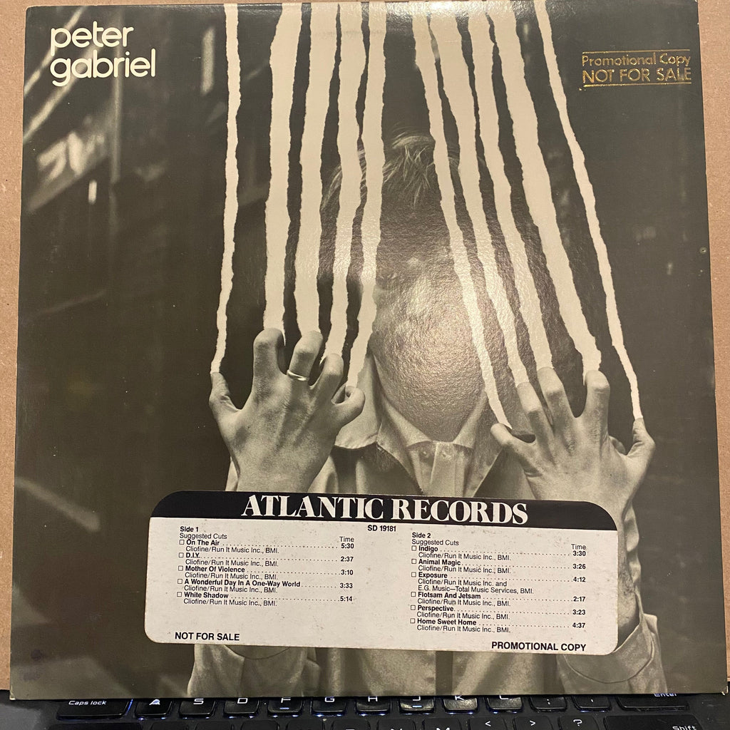 Peter Gabriel - Peter Gabriel *PRESWELL PROMO* | Near Mint (NM) Near Mint (NM)