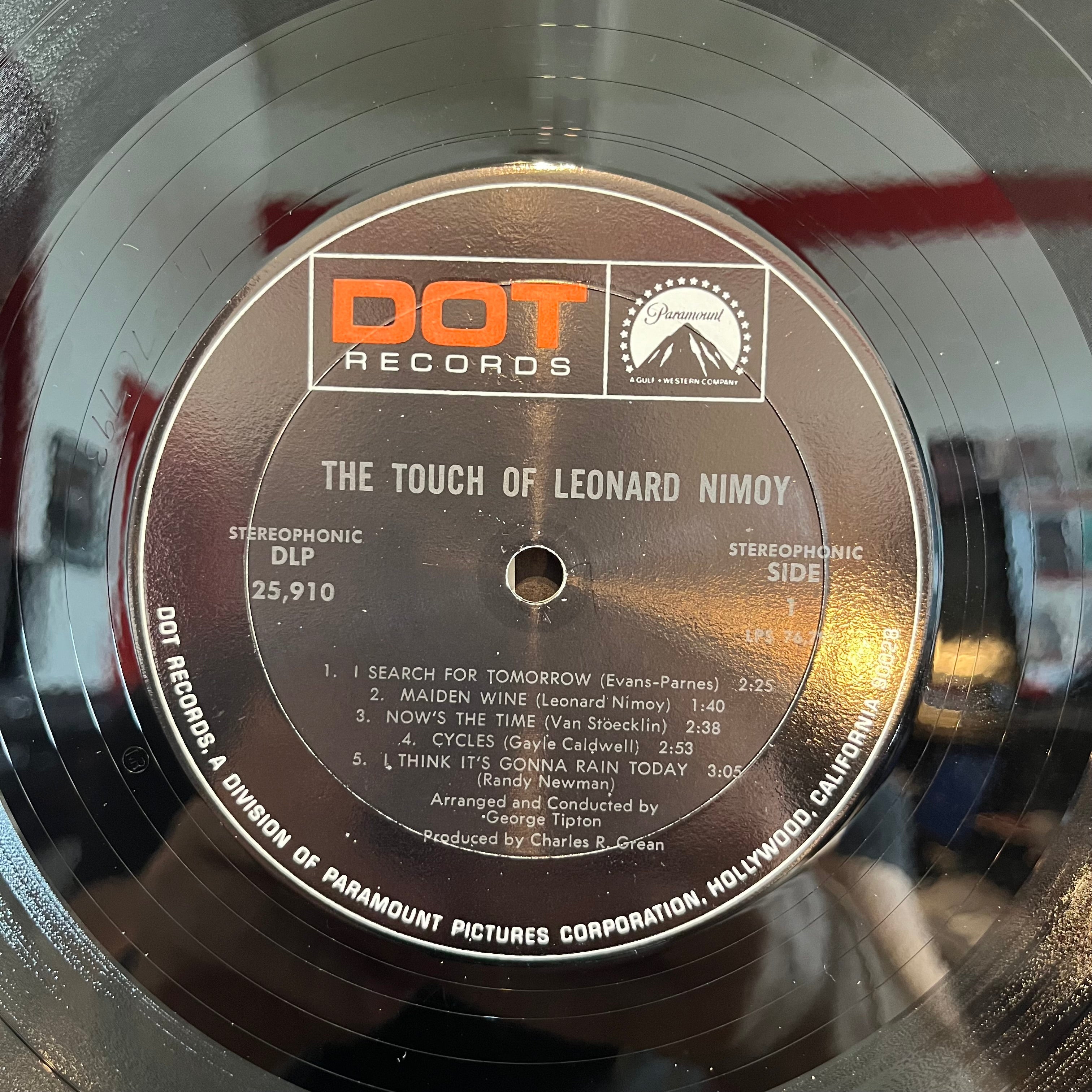 Leonard Nimoy - The Touch Of Leonard Nimoy *MONARCH / SHRINK* | Near Mint (NM) Excellent (EX)