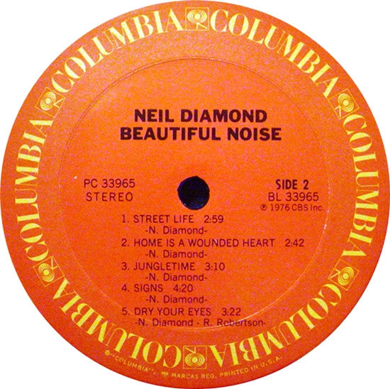 Neil Diamond - Beautiful Noise | Near Mint (NM) Excellent (EX)