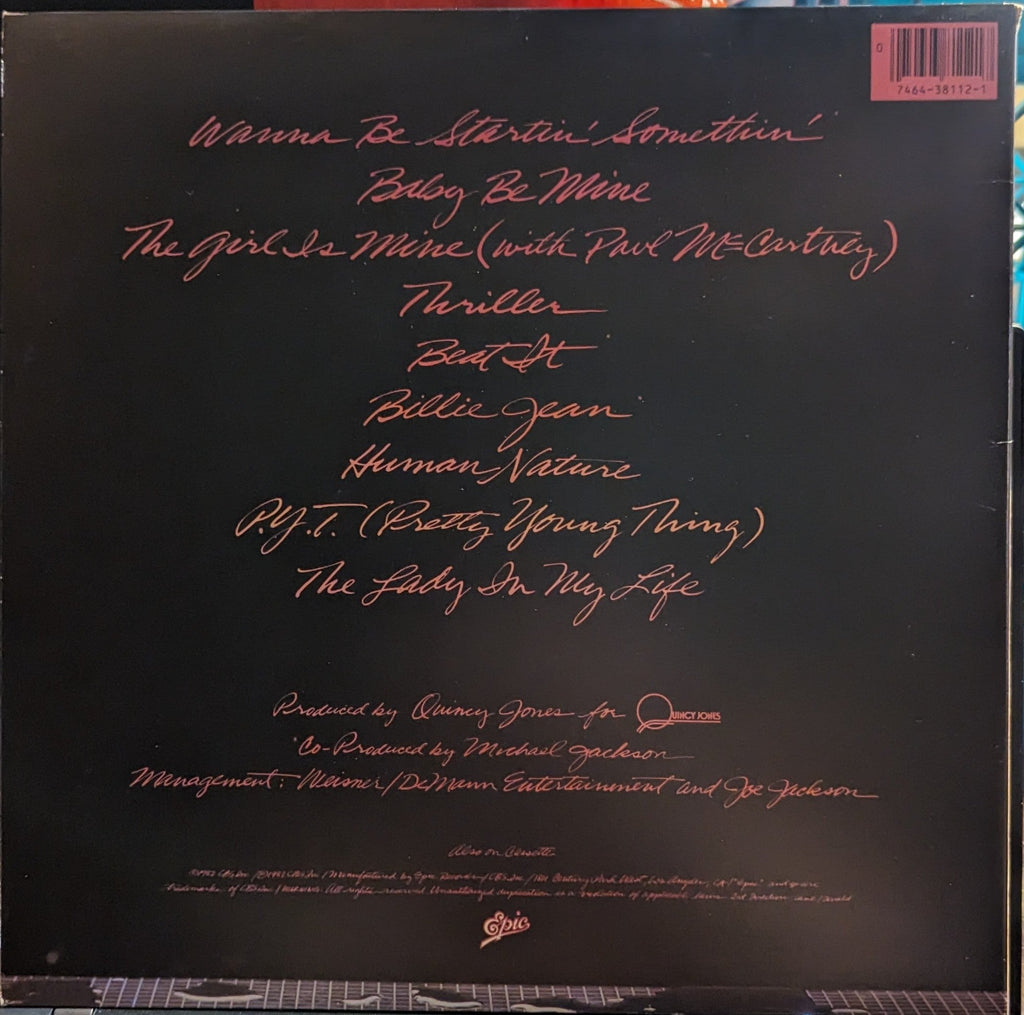 Michael Jackson - Thriller *1982 ORIGINAL* | Near Mint (NM) Excellent (EX)