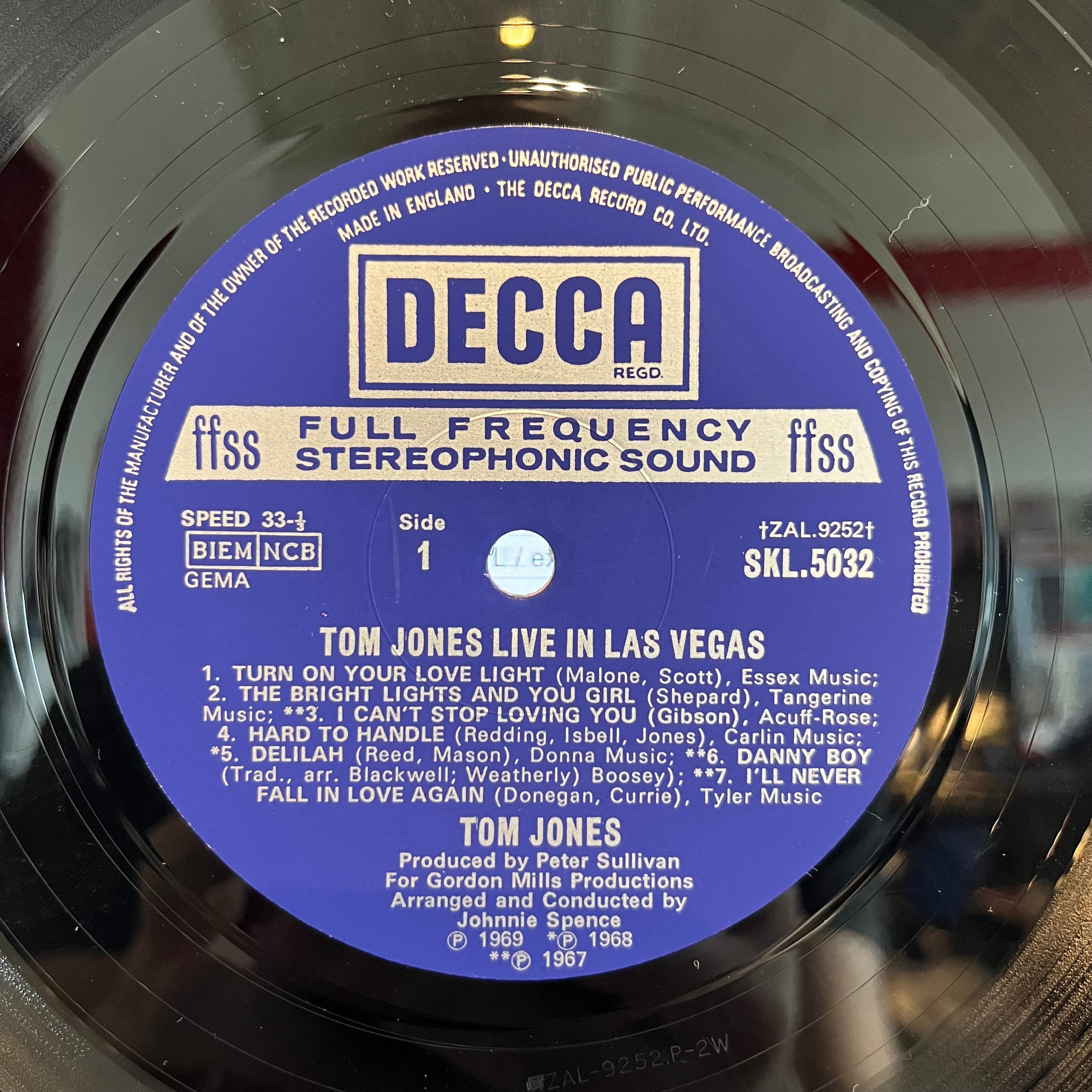 Live In Las Vegas *UK* | Near Mint (NM) Excellent (EX)