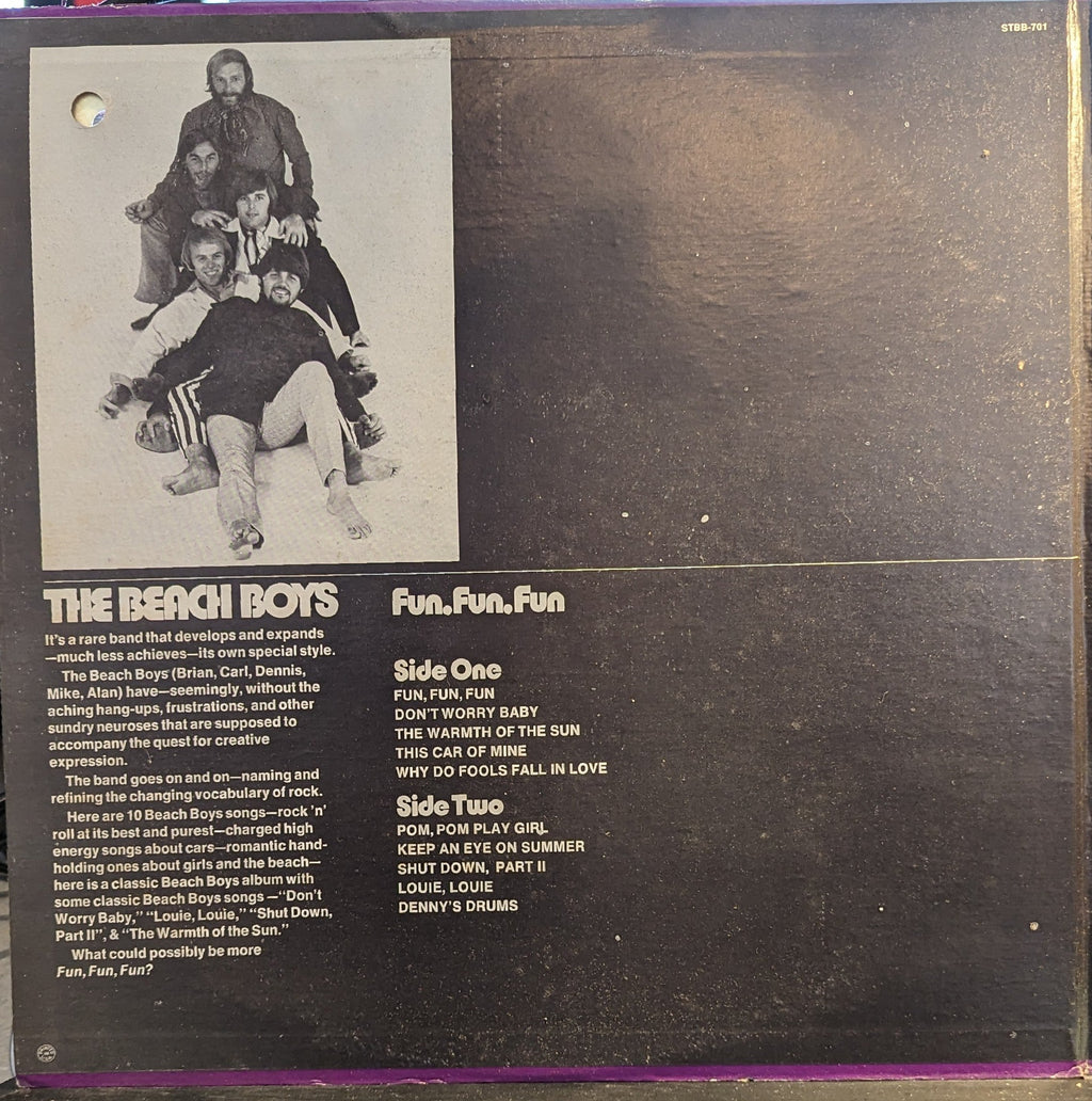The Beach Boys - Fun, Fun, Fun *WINCHESTER* | Near Mint (NM) Very Good Plus (VG+)