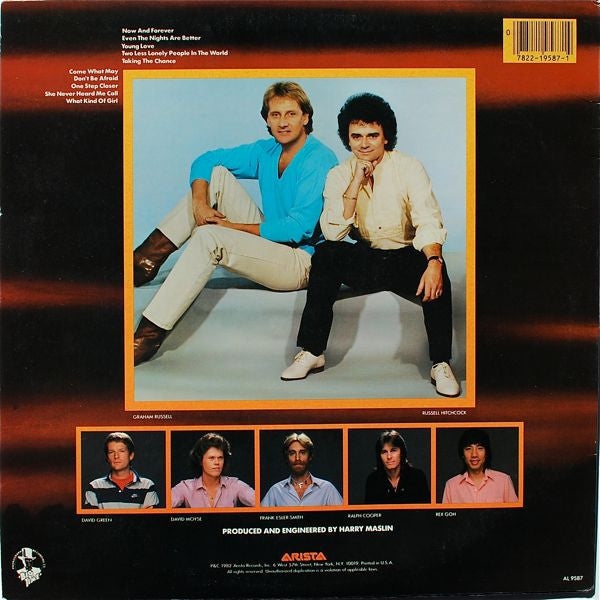 Air Supply - Now And Forever (VINYL) | Near Mint (NM) Very Good Plus (VG+)