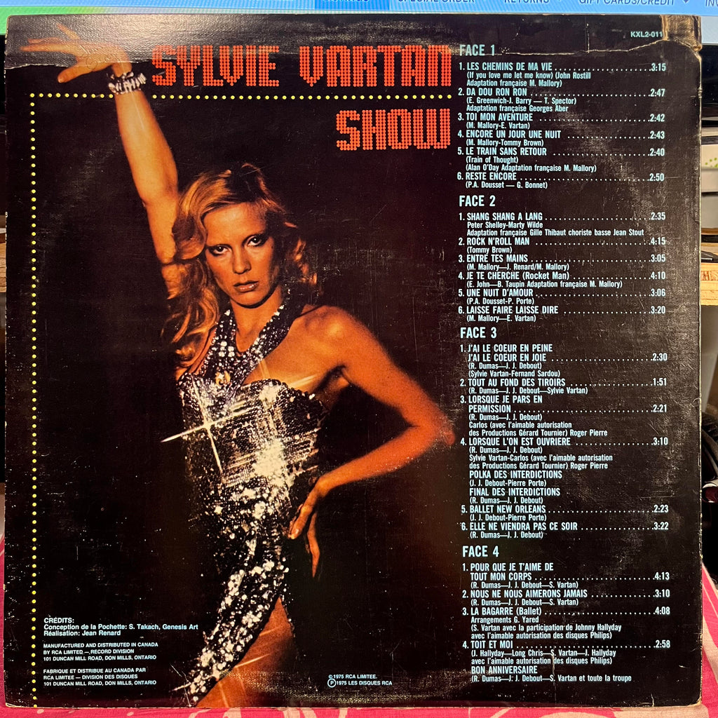 Sylvie Vartan - Show Sylvie Vartan *CANADA* | Near Mint (NM) Very Good Plus (VG+)