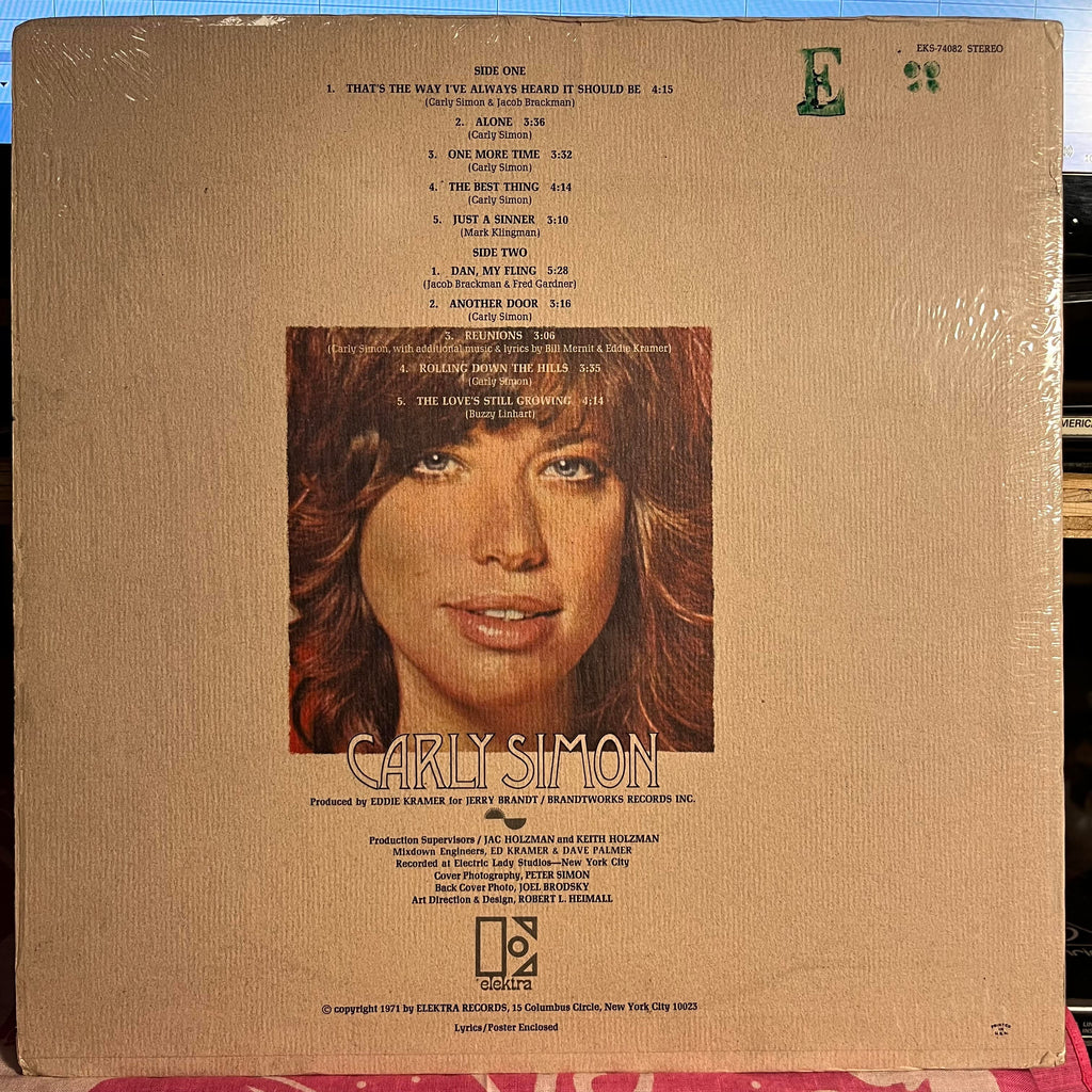 Carly Simon - Carly Simon *PITMAN/SHRINK* | Near Mint (NM) Near Mint (NM)