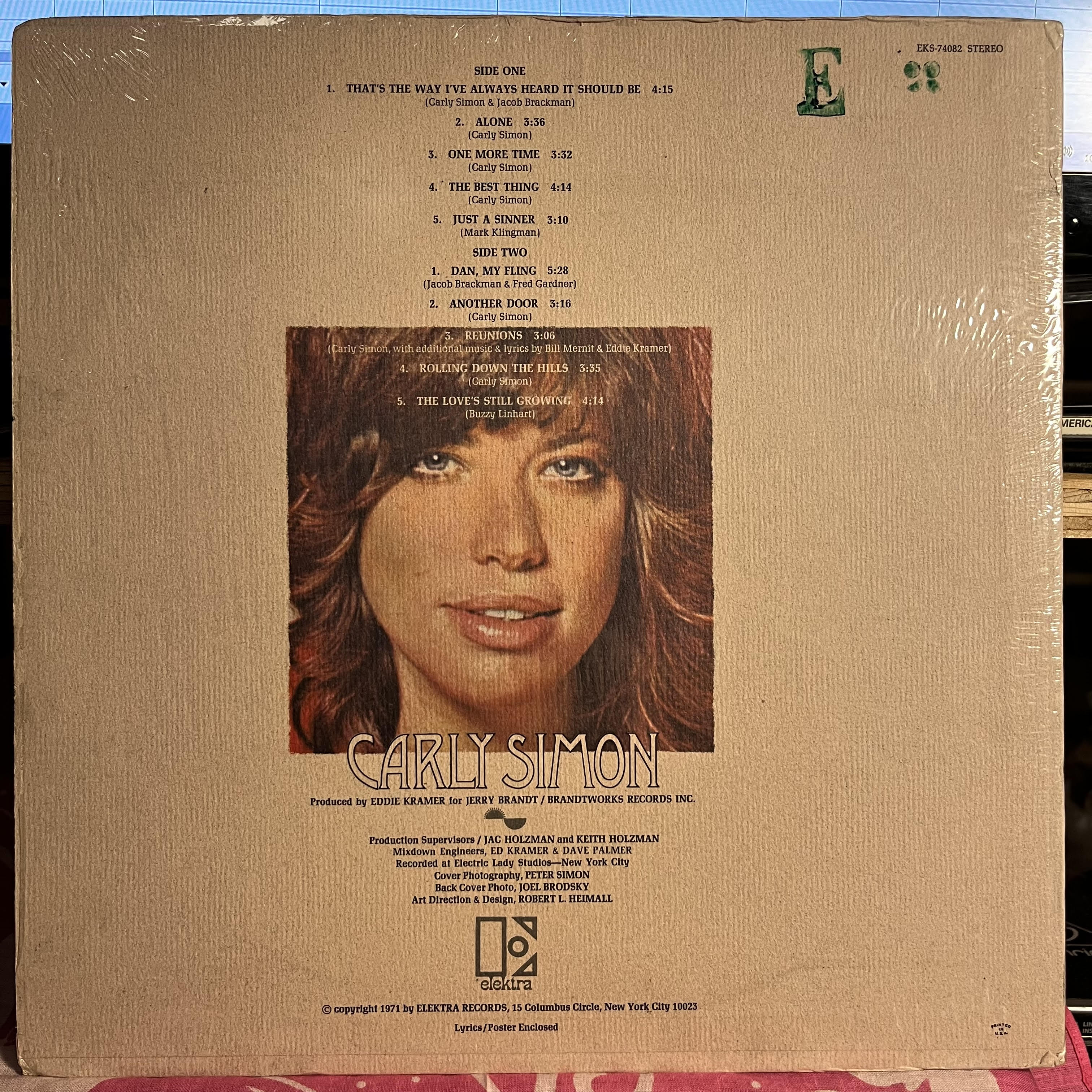 Carly Simon - Carly Simon *PITMAN/SHRINK* | Near Mint (NM) Near Mint (NM)
