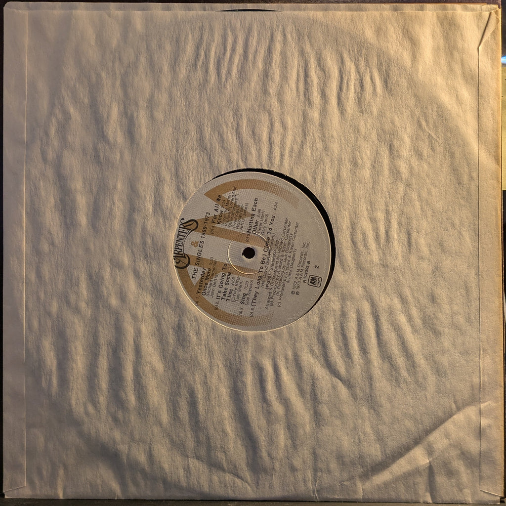 Carpenters - The Singles 1969-1973 (VINYL) | Near Mint (NM) Excellent (EX)