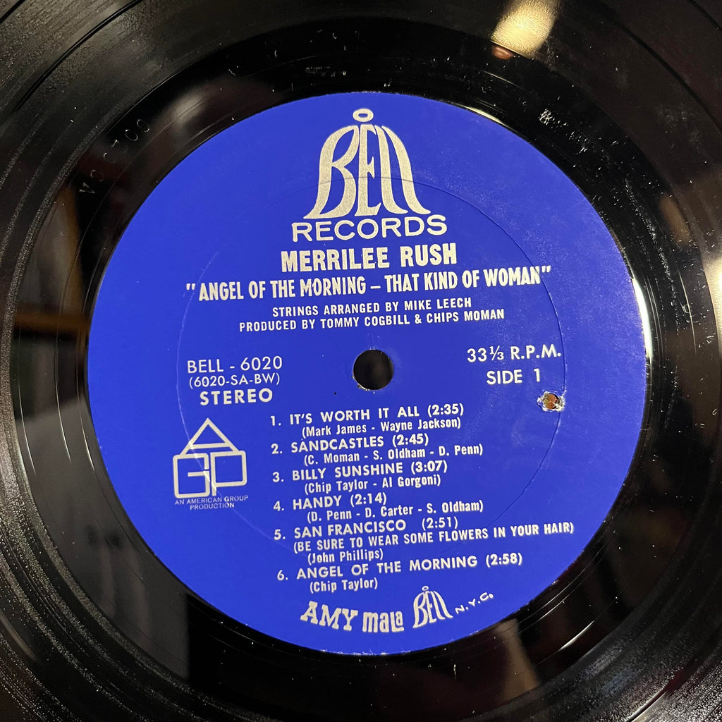 Merrilee & The Turnabouts - Angel Of The Morning *BESTWAY* | Near Mint (NM) Near Mint (NM)