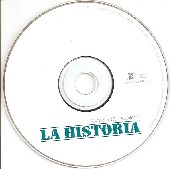 Carlos Ponce - La Historia (CD/DVD) | Near Mint (NM) Near Mint (NM)