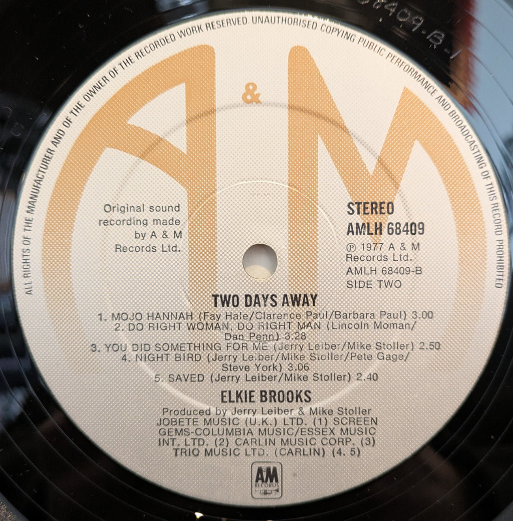 Two Days Away (UK - VINYL) | Near Mint (NM) Near Mint (NM)