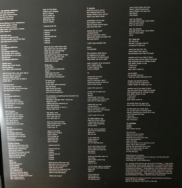 Billie Eilish - When We All Fall Asleep, Where Do We Go? (URBAN OUTFITTERS COPPER VINYL) | Near Mint (NM or M-)