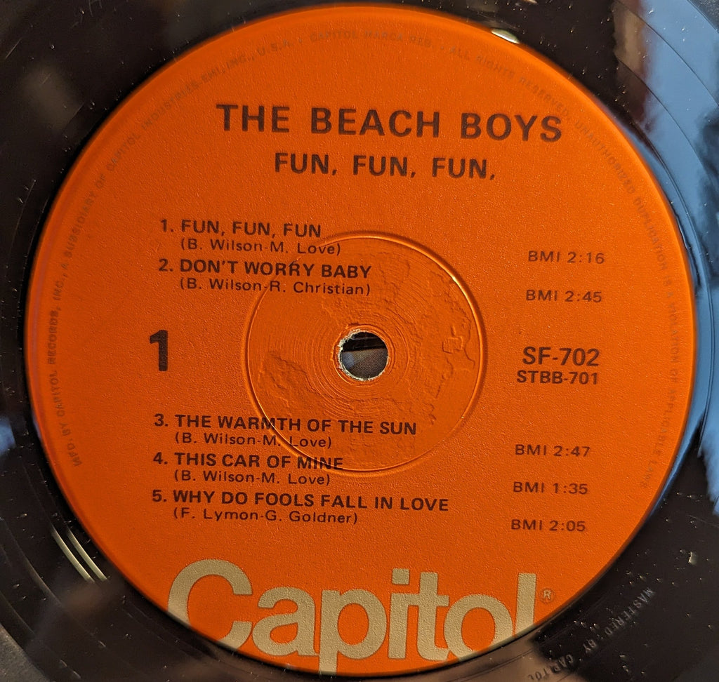 The Beach Boys - Fun, Fun, Fun *WINCHESTER* | Near Mint (NM) Very Good Plus (VG+)
