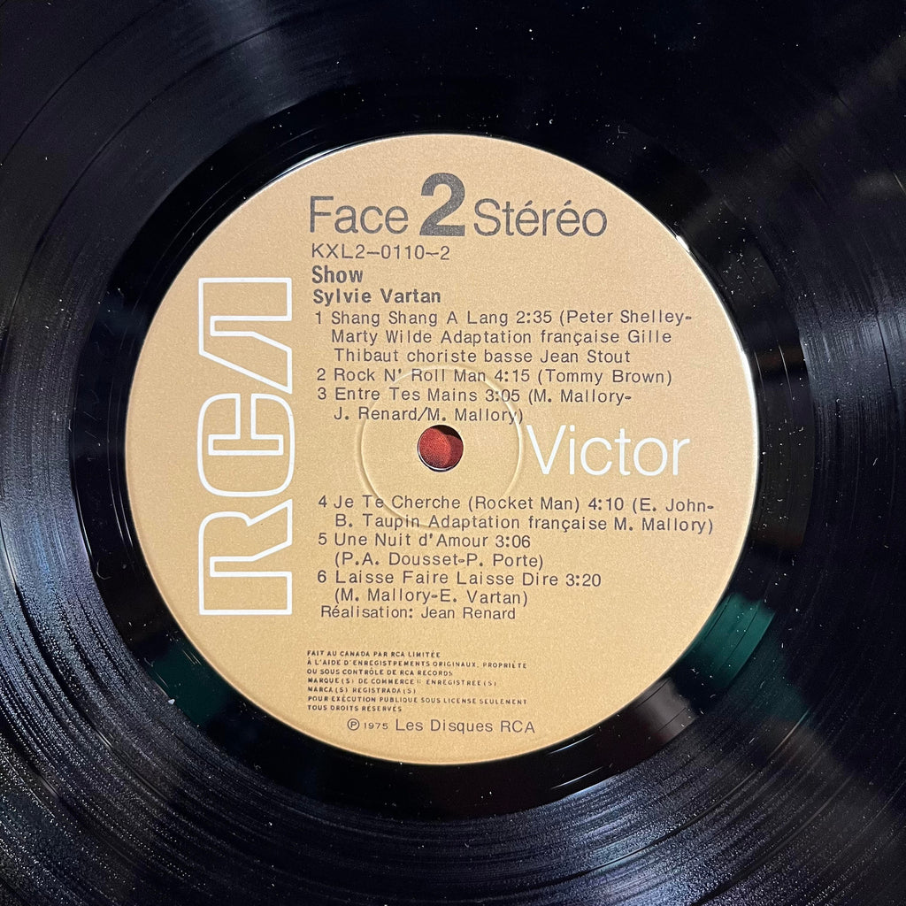 Sylvie Vartan - Show Sylvie Vartan *CANADA* | Near Mint (NM) Very Good Plus (VG+)