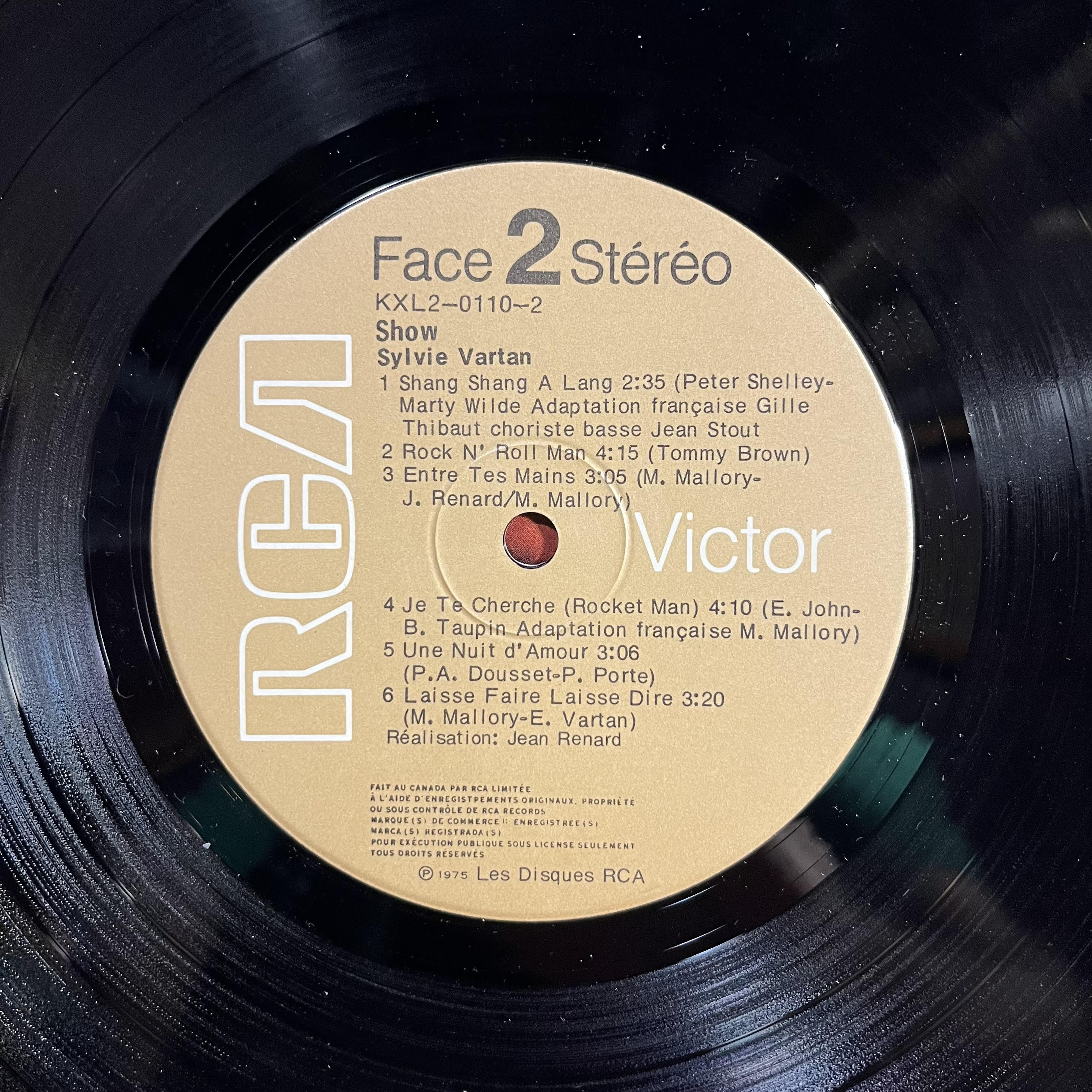 Sylvie Vartan - Show Sylvie Vartan *CANADA* | Near Mint (NM) Very Good Plus (VG+)