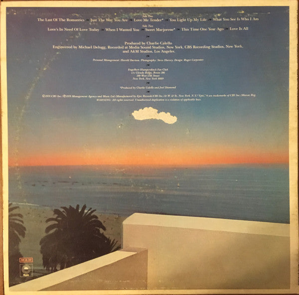 Engelbert Humperdinck - Last Of The Romantics | Near Mint (NM) Near Mint (NM)