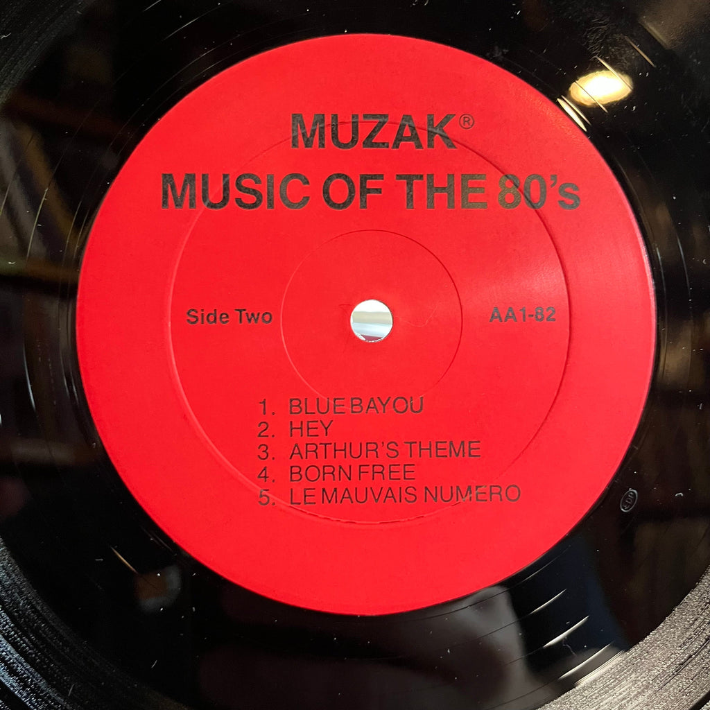 Various - Muzak-Music Of The 80's (VINYL) | Near Mint (NM) Near Mint (NM)
