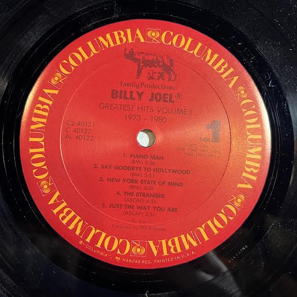Billy Joel - Greatest Hits Volume I & Volume II (2xVINYL) | Near Mint (NM or M-) Excellent (EX)