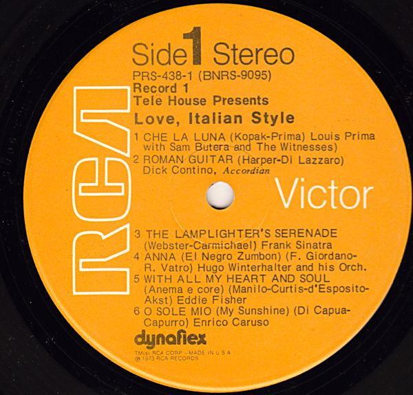 Various - Love, Italian Style | Near Mint (NM) Excellent (EX)