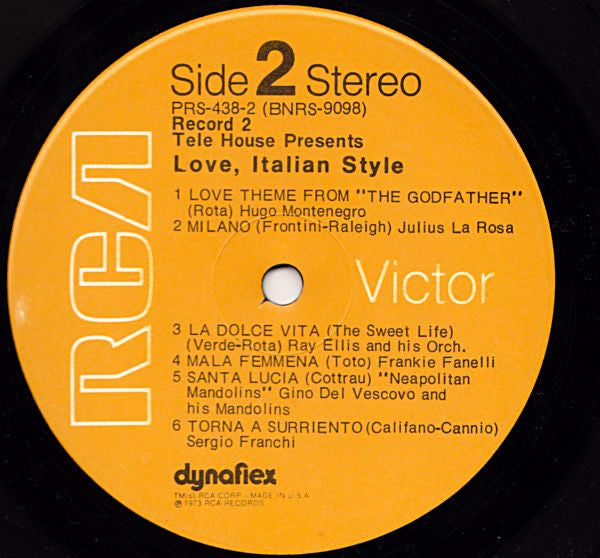 Various - Love, Italian Style | Near Mint (NM) Excellent (EX)
