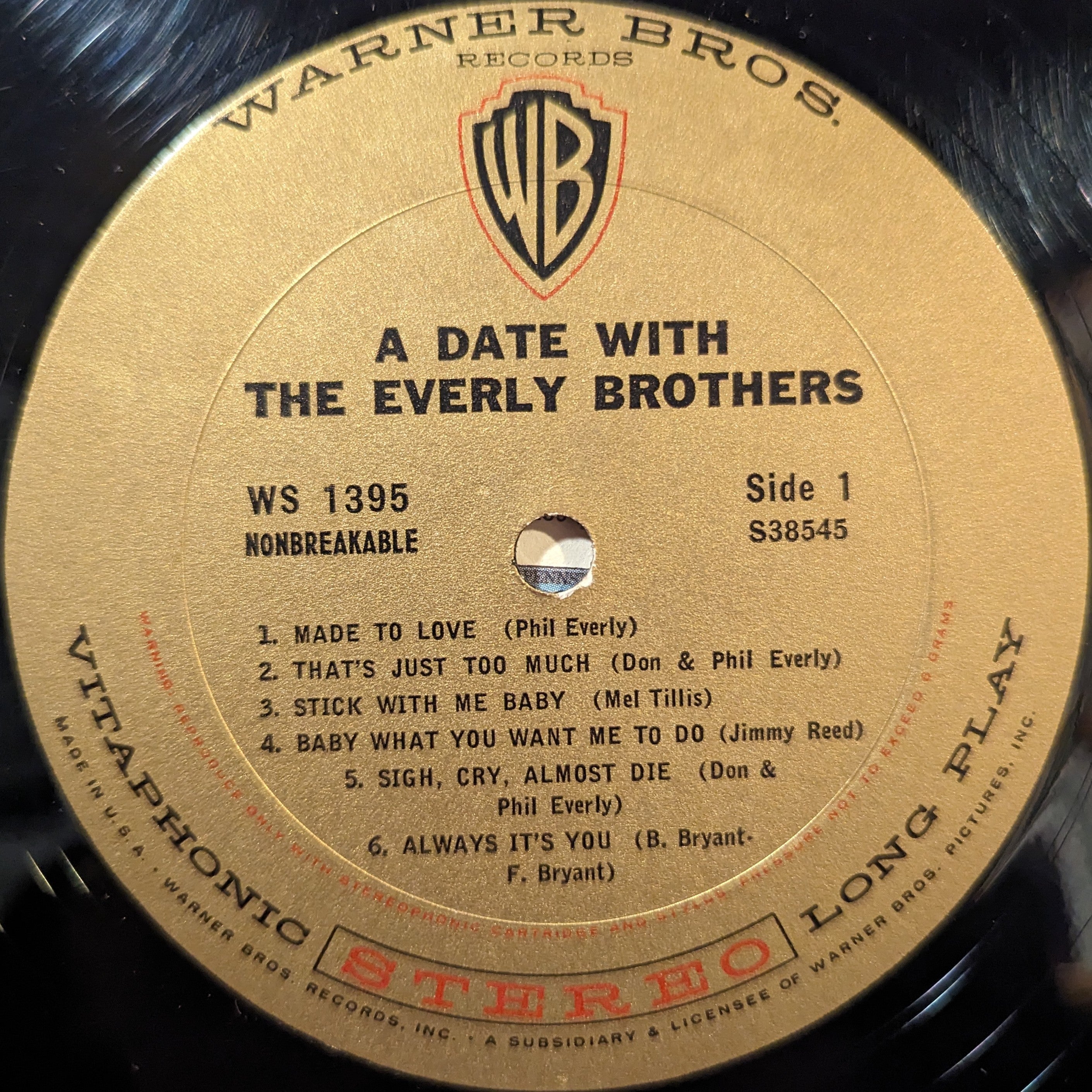 Everly Brothers - A Date With The Everly Brothers | Near Mint (NM) Near Mint (NM)