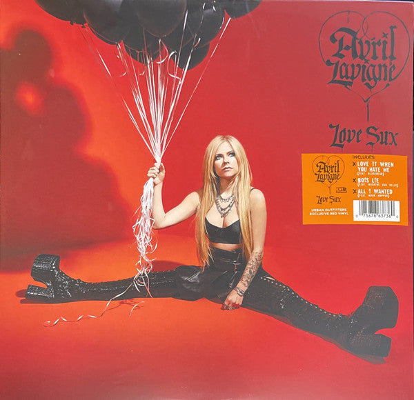 Avril Lavigne - Love Sux (URBAN OUTFITTERS RED VINYL) | Near Mint (NM or M-)