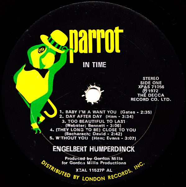 Engelbert Humperdinck - In Time | Near Mint (NM) Near Mint (NM)