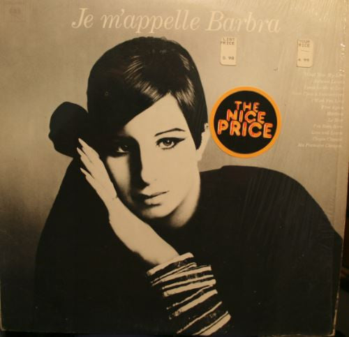 Barbra Streisand - Je M'appelle Barbra *REISSUE* | Near Mint (NM) Excellent (EX)