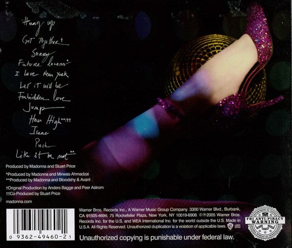 Madonna - Confessions On A Dance Floor (CD) | Near Mint (NM) Near Mint (NM)