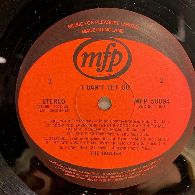 The Hollies - I Can't Let Go | Near Mint (NM) Near Mint (NM)