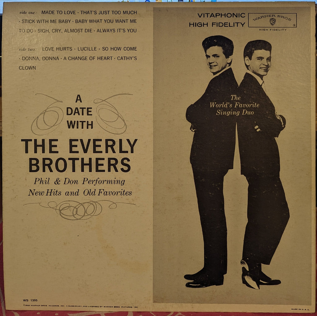Everly Brothers - A Date With The Everly Brothers | Near Mint (NM) Near Mint (NM)