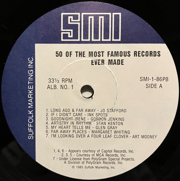 Various - 50 Of The Most Famous Records Ever Made Album No. 1 | Near Mint (NM) Near Mint (NM)