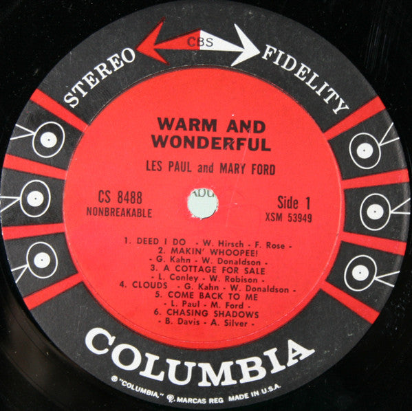 Les Paul & Mary Ford - Warm And Wonderful | Very Good Plus (VG+) Near Mint (NM)
