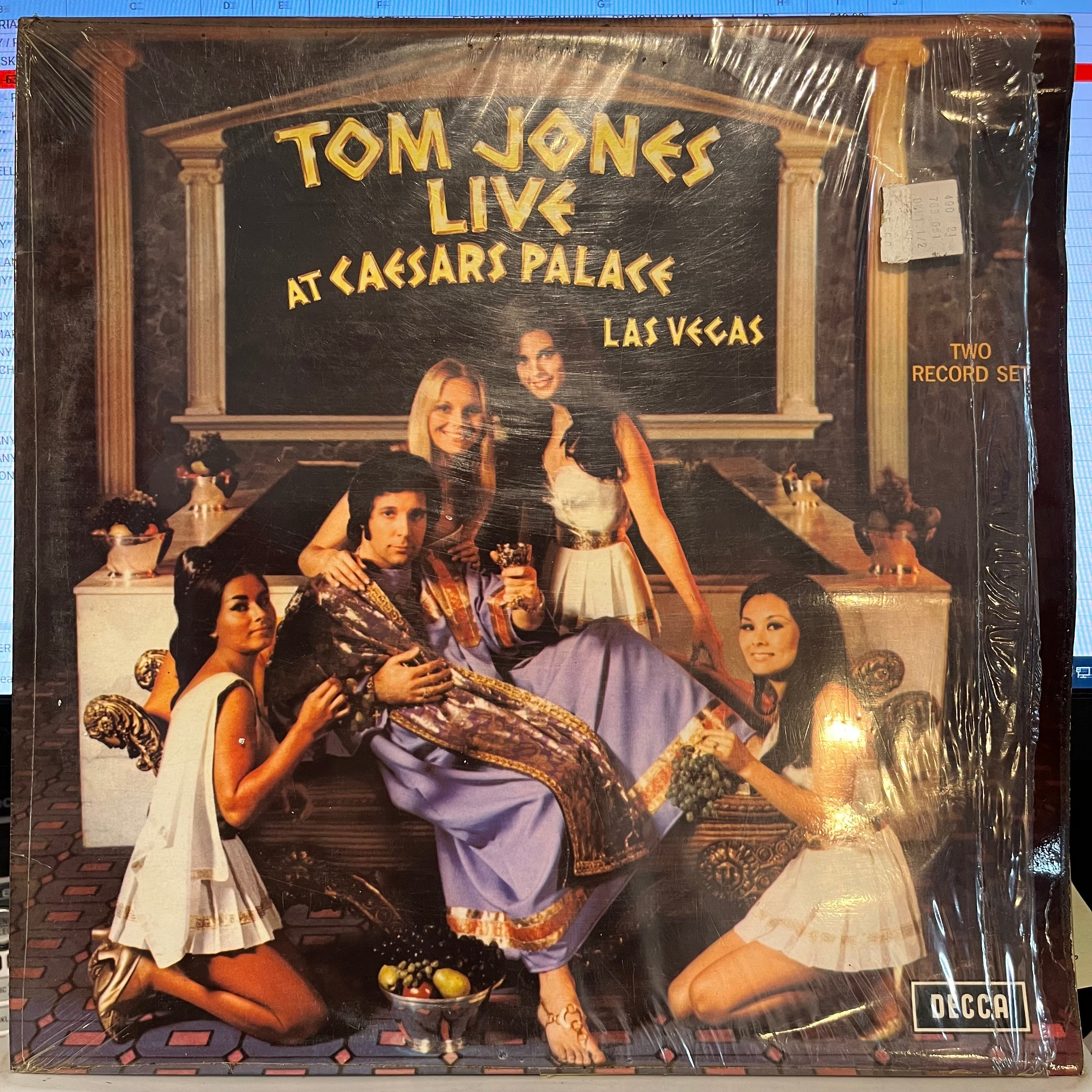 Tom Jones - Live At Caesar's Palace Las Vegas *UK* | Very Good Plus (VG+) Excellent (EX)
