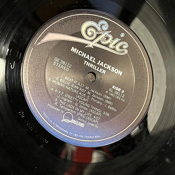 Michael Jackson - Thriller (VINYL) | Very Good Plus (VG+) Very Good Plus (VG+)