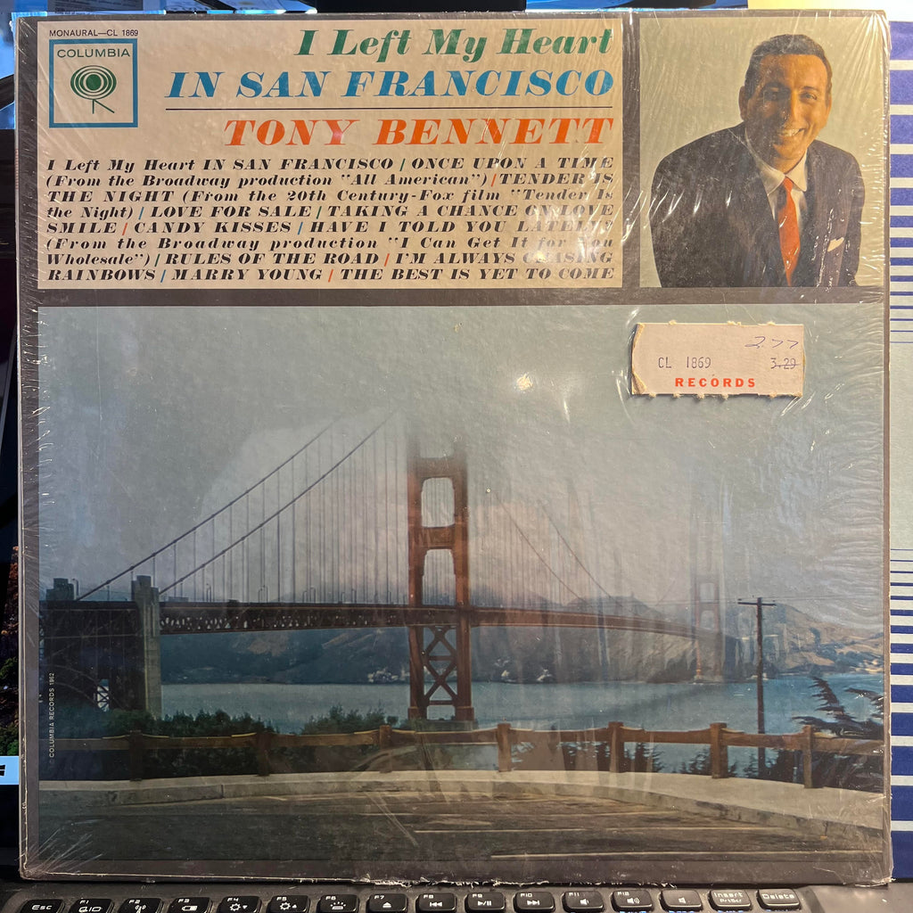 Tony Bennett - I Left My Heart In San Francisco *SHRINK/MONO/2EYE* | Very Good Plus (VG+) Near Mint (NM)