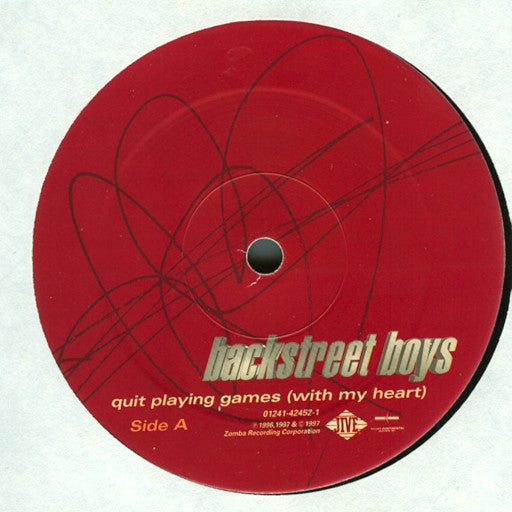 Backstreet Boys - Quit Playing Games (With My Heart) | Very Good Plus (VG+) Very Good (VG)