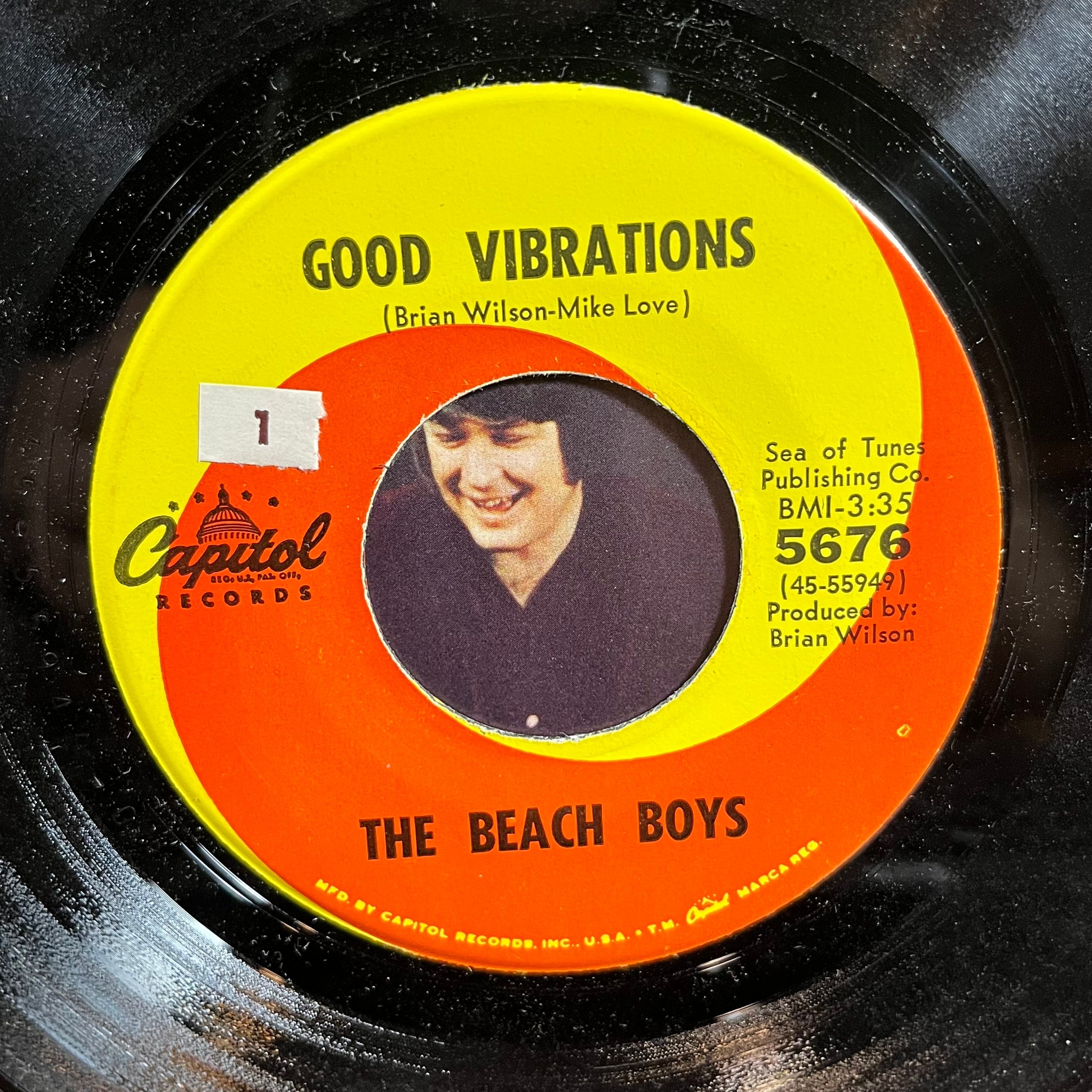 The Beach Boys - Good Vibrations (7" VINYL) | Very Good Plus (VG+) Excellent (EX)