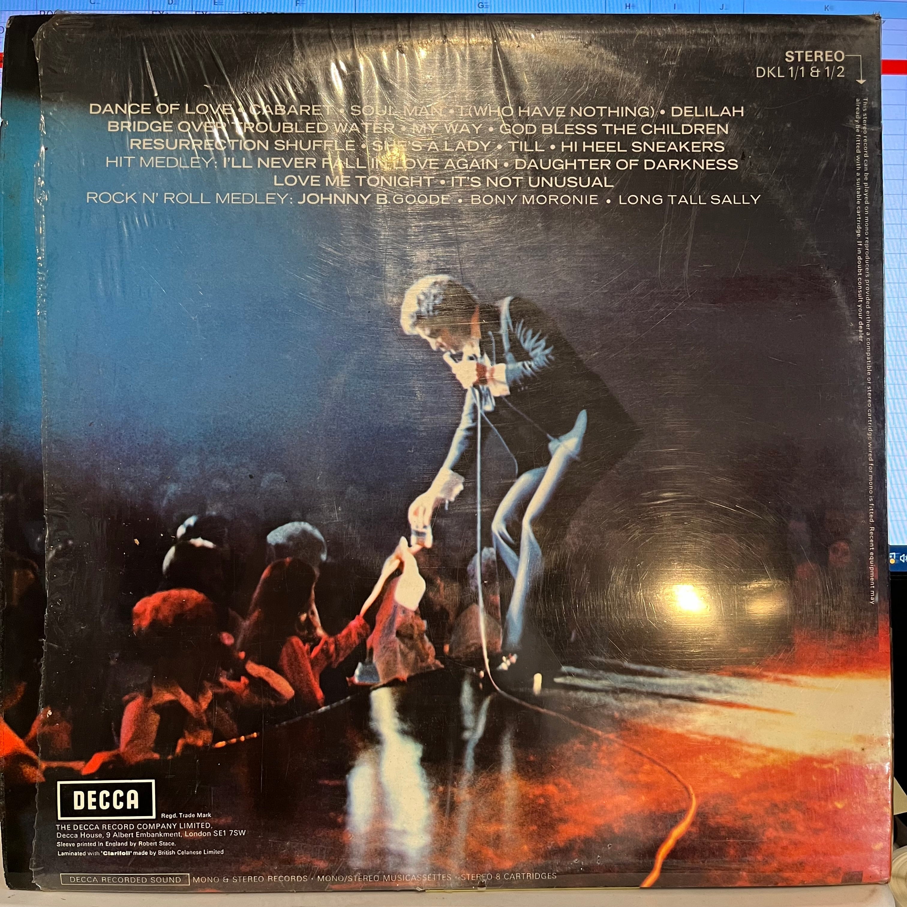 Tom Jones - Live At Caesar's Palace Las Vegas *UK* | Very Good Plus (VG+) Excellent (EX)