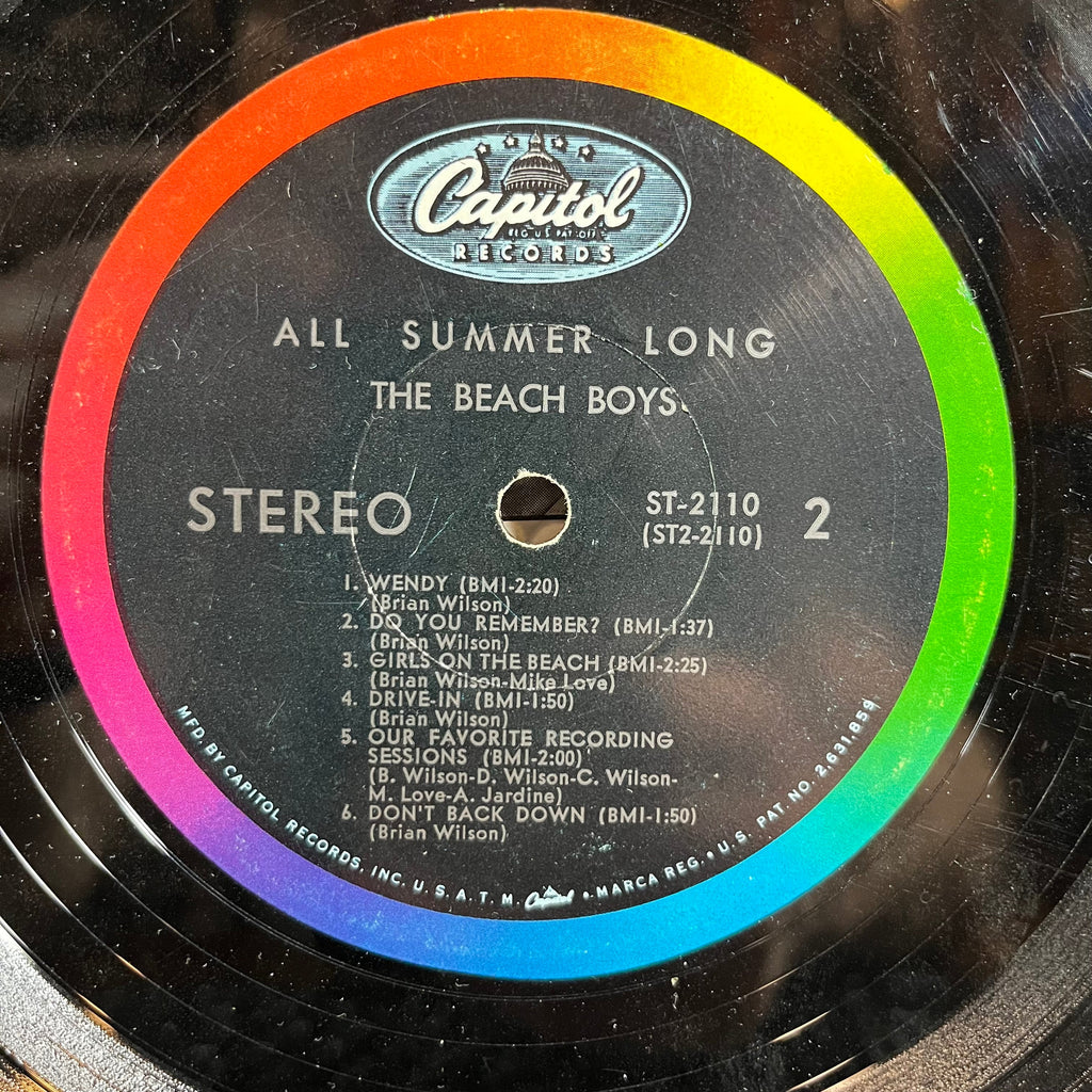 The Beach Boys - All Summer Long (VINYL) | Very Good (VG) Very Good Plus (VG+)