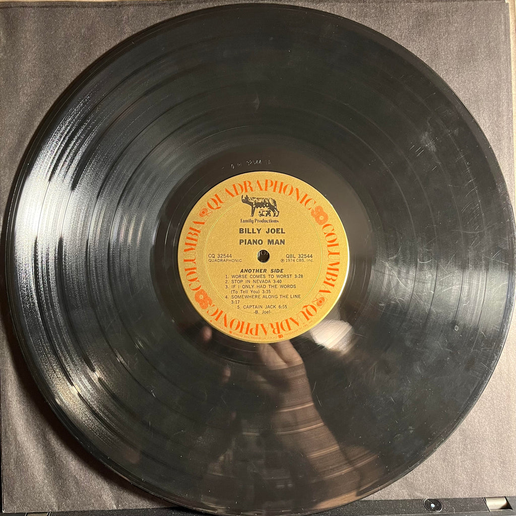 Billy Joel - Piano Man *QUADRAPHONIC* | Very Good (VG) Excellent (EX)