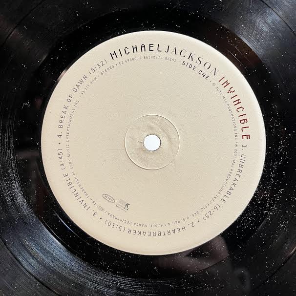 Michael Jackson - Invincible (2xVINYL) | Very Good (VG) Excellent (EX)