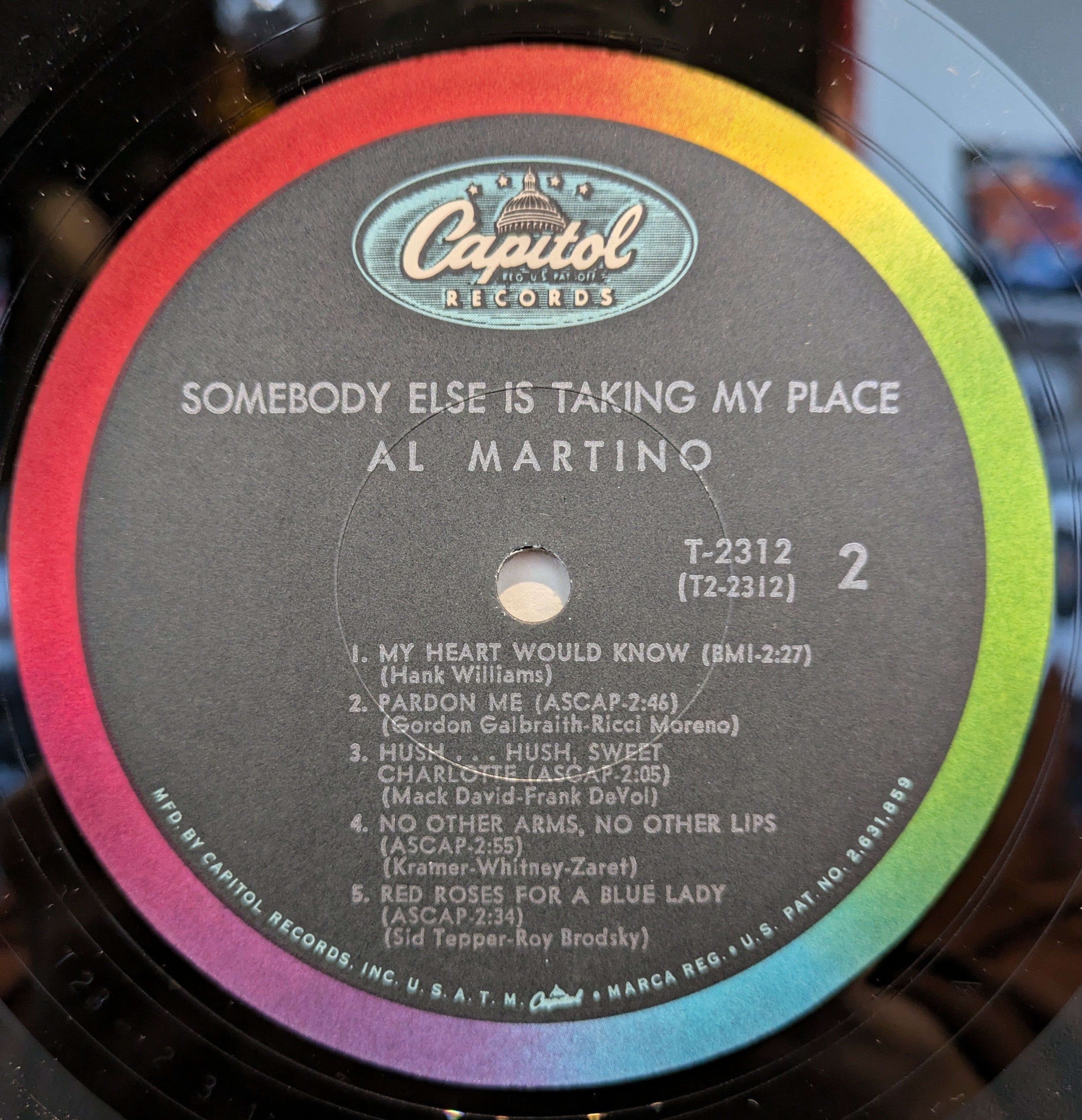 Somebody Else Is Taking My Place *SHRINK* | Very Good (VG) Near Mint (NM)