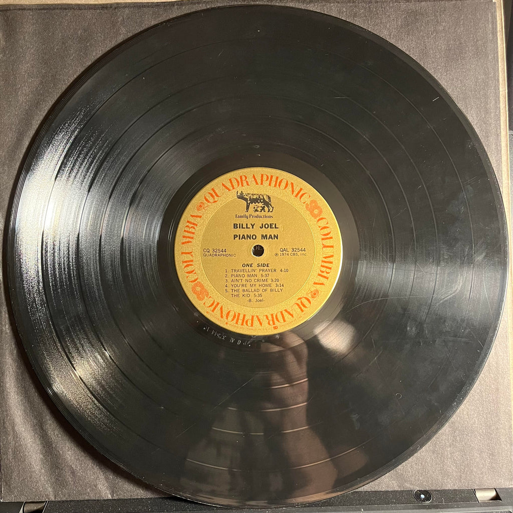 Billy Joel - Piano Man *QUADRAPHONIC* | Very Good (VG) Excellent (EX)