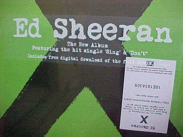 Ed Sheeran - X | Mint (M) Mint (M)