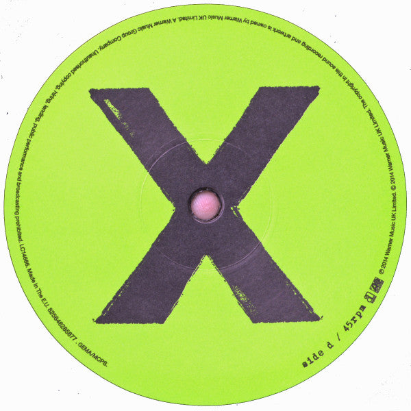 Ed Sheeran - X | Mint (M) Mint (M)