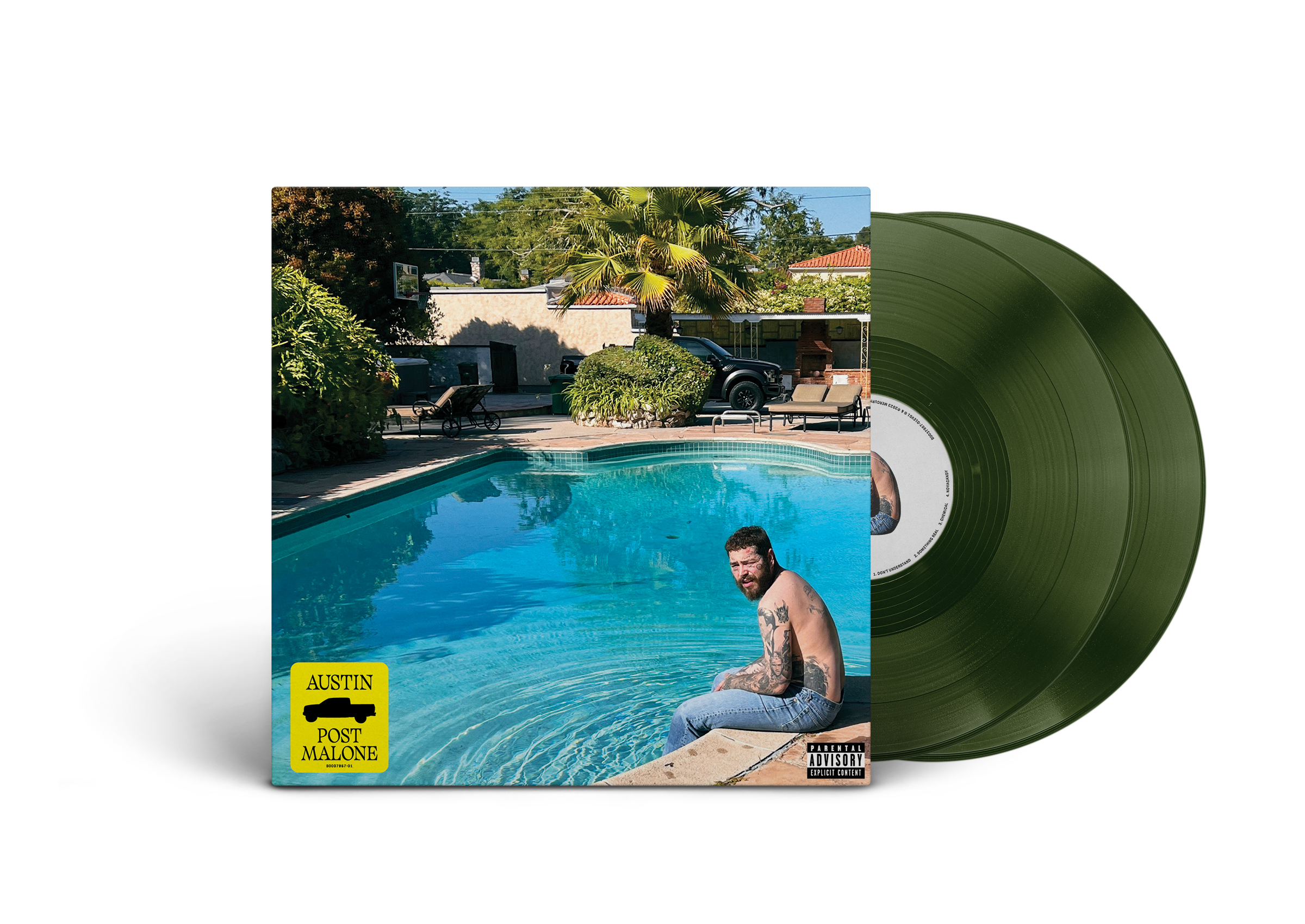 Post Malone - Austin [Forest Green 2 LP] | Mint (M) Mint (M)