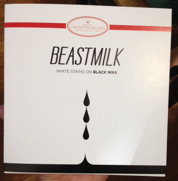 White Stains On Black Wax (WHITE VINYL 7") | Mint (M) Mint (M)