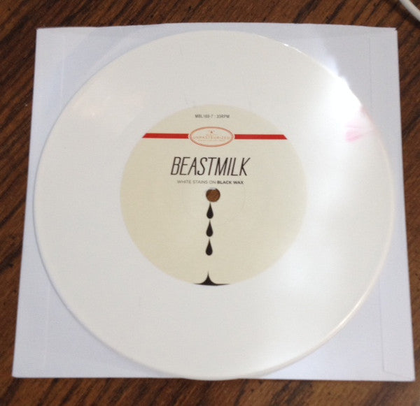White Stains On Black Wax (WHITE VINYL 7") | Mint (M) Mint (M)