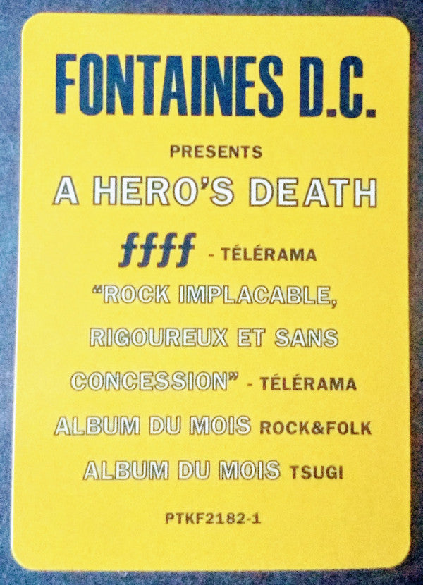 A Hero's Death (VINYL) | Mint (M) Mint (M)